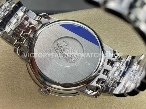 GT Factory Omega De Ville Prestige 424.10.40.20.02.002 39.5mm Full Steel Gold Roman Number Silver Dial (1) GT Factory Omega De Ville Prestige 424.10.40.20.02.002 39.5mm Full Steel Gold Roman Number Silver Dial