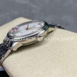 GT Factory Omega De Ville Prestige 424.10.40.20.02.004 39.5mm Full Steel Gold Roman Number Sil (3) GT Factory Omega De Ville Prestige 424.10.40.20.02.004 39.5mm Full Steel Gold Roman Number Silver Web Weaving Dial