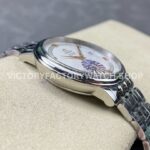 GT Factory Omega De Ville Prestige 424.10.40.20.02.004 39.5mm Full Steel Gold Roman Number Sil (5) GT Factory Omega De Ville Prestige 424.10.40.20.02.004 39.5mm Full Steel Gold Roman Number Silver Web Weaving Dial