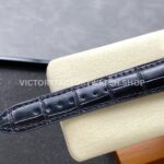 KM Factory Vacheron Constantin Patrimony 47200000G-9019 40mm White Gold Leather Strap Diamond Bezel Black ( (5) KM Factory Vacheron Constantin Patrimony 47200/000G-9019 40mm White Gold Leather Strap Diamond Bezel Black Dial
