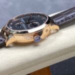 KM Factory Vacheron Constantin Patrimony 47200000J-9018 40mm Rose Gold Leather Strap Black Dial (9) KM Factory Vacheron Constantin Patrimony 47200000J-9018 40mm Rose Gold Leather Strap Black Dial