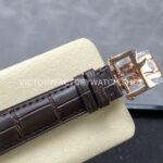 KM Factory Vacheron Constantin Patrimony 47200000J-9018 Rose Gold Diamond Bezel White Dial (3) KM Factory Vacheron Constantin Patrimony 47200/000J-9018 40mm Rose Gold Leather Strap Diamond Bezel White Dial