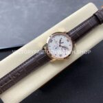 KM Factory Vacheron Constantin Patrimony 47200000J-9018 Rose Gold White Dial (1) KM Factory Vacheron Constantin Patrimony 47200/000J-9018 40mm Rose Gold Leather Strap White Dial