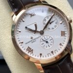 KM Factory Vacheron Constantin Patrimony 47200000J-9018 Rose Gold White Dial (3) KM Factory Vacheron Constantin Patrimony 47200/000J-9018 40mm Rose Gold Leather Strap White Dial