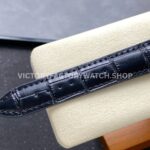 KM Factory Vacheron Constantin Patrimony 47200/000G-9019 40mm Leather Strap White Gold Diamond Bezel White Dial