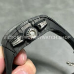 KU Factory Richard Mille RM 11-03 44.5mm Carbon Fiber Black Rubber Strap Skeletonized Dial