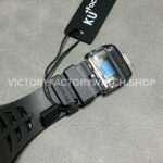 KU Factory Richard Mille RM 11-03 44.5mm Carbon Fiber Black Rubber Strap Skeletonized Dial