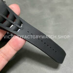 KU Factory Richard Mille RM 11-03 44.5mm Carbon Fiber Black Rubber Strap Skeletonized Dial