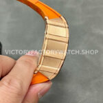 KU Factory Richard Mille RM 11-03 44.5mm Rose Gold Orange Rubber Strap Skeletonized Dial (7) KU Factory Richard Mille RM 11-03 44.5mm Rose Gold Orange Rubber Strap Skeletonized Dial