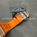 KU Factory Richard Mille RM 11-03 44.5mm Rose Gold Orange Rubber Strap Skeletonized Dial (8) KU Factory Richard Mille RM 11-03 44.5mm Rose Gold Orange Rubber Strap Skeletonized Dial