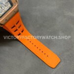 KU Factory Richard Mille RM 11-03 44.5mm Rose Gold Orange Rubber Strap Skeletonized Dial (9) KU Factory Richard Mille RM 11-03 44.5mm Rose Gold Orange Rubber Strap Skeletonized Dial