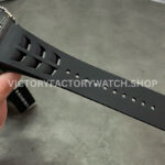 KV Factory Richard Mille RM 11-03 44.5mm Carbon Fiber Black Rubber Strap Arabic Numerals Skeletonized Dial