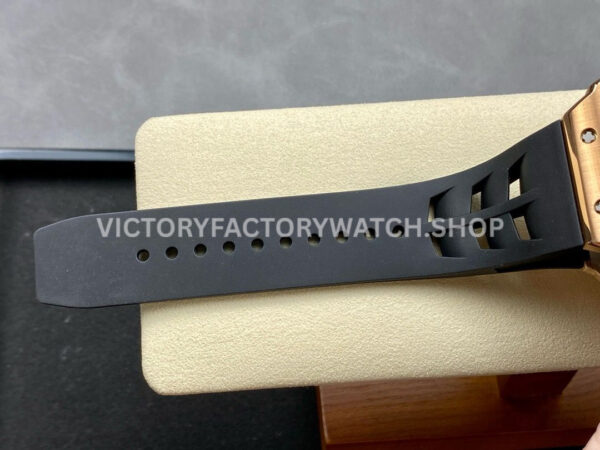 KV Factory Richard Mille RM 11-03 44.5mm Rose Gold Black Rubber Strap Arabic Numerals Skeletoni (6) KV Factory Richard Mille RM 11-03 44.5mm Rose Gold Black Rubber Strap Arabic Numerals Skeletonized Dial
