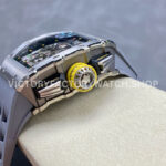 KV Factory Richard Mille RM 11-03 44.5mm Titanium Grey Rubber Strap Arabic Numerals Skeletonized (3) KV Factory Richard Mille RM 11-03 44.5mm Titanium Grey Rubber Strap Arabic Numerals Skeletonized Dial