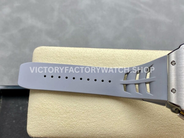 KV Factory Richard Mille RM 11-03 44.5mm Titanium Grey Rubber Strap Arabic Numerals Skeletonized (9) KV Factory Richard Mille RM 11-03 44.5mm Titanium Grey Rubber Strap Arabic Numerals Skeletonized Dial