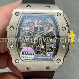 KV Factory Richard Mille RM 11-03 titanium rubber strap Arabic numerals skeletonized dial