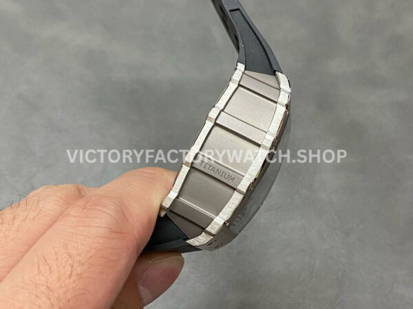 KV Factory Richard Mille RM 11-03 44.5mm Titanium Rubber Strap Arabic Numerals Skeletonized Dial (5) KV Factory Richard Mille RM 11-03 44.5mm Titanium Rubber Strap Arabic Numerals Skeletonized Dial