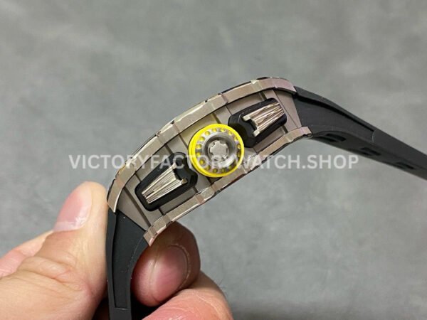 KV Factory Richard Mille RM 11-03 44.5mm Titanium Rubber Strap Arabic Numerals Skeletonized Dial (7) KV Factory Richard Mille RM 11-03 44.5mm Titanium Rubber Strap Arabic Numerals Skeletonized Dial