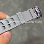KVFACT~4 KV Factory Richard Mille RM 11-03 44.5mm Carbon Fiber Grey Rubber Strap Arabic Numerals Skeletonized Dial