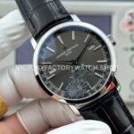 MKS Factory Vacheron Constantin Traditionnelle Complete Calendar 4010T/000G-B740 41mm White Gold Leather Strap Grey Dial