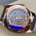 MKS Factory Vacheron Constantin Fiftysix 4600E/000R-B576 40mm Rose gold Leather Strap Arabic Numerals Brown Dial