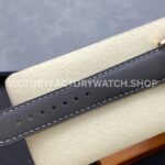 MKS Factory Vacheron Constantin Fiftysix 4600E/000R-B576 40mm Rose gold Leather Strap Arabic Numerals Brown Dial