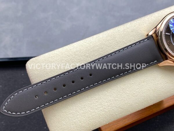 MKS Factory Vacheron Constantin Fiftysix 4600E/000R-B576 40mm Rose gold Leather Strap Arabic Numerals Brown Dial