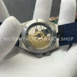 MKF Factory Vacheron Constantin Overseas Dual Time 7900V-110A-B334 Rubber Strap Blue Dial (7) MKF Factory Vacheron Constantin Overseas Dual Time 7900V/110A-B334 41mm Rubber Strap Blue Dial