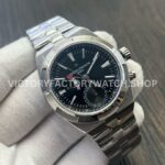 MKF Factory Vacheron Constantin Overseas Dual Time 7900V/110A-B546 41mm Full Steel Black Dial