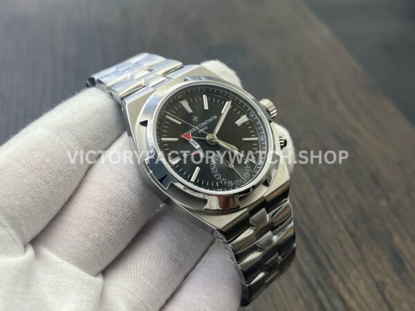 MKF Factory Vacheron Constantin Overseas Dual Time 7900V/110A-B546 41mm Full Steel Black Dial