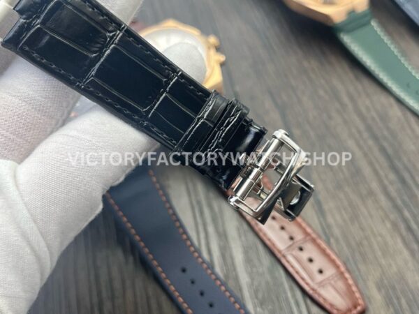 MKF Factory Vacheron Constantin Overseas Dual Time 7900V-110A-B546 Leather Strap Black Dial (5) MKF Factory Vacheron Constantin Overseas Dual Time 7900V/110A-B546 41mm Leather Strap Black Dial
