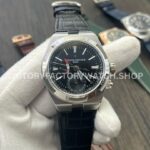 MKF Factory Vacheron Constantin Overseas Dual Time 7900V-110A-B546 Leather Strap Black Dial (7) MKF Factory Vacheron Constantin Overseas Dual Time 7900V 110A B546 41mm leather strap black dial replica watch