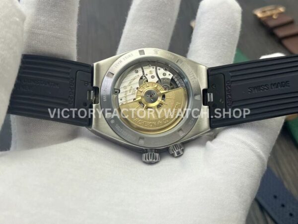 MKF Factory Vacheron Constantin Overseas Dual Time 7900V-110A-B546 Rubber Strap Black Dial (3) MKF Factory Vacheron Constantin Overseas Dual Time 7900V/110A-B546 41mm Rubber Strap Black Dial