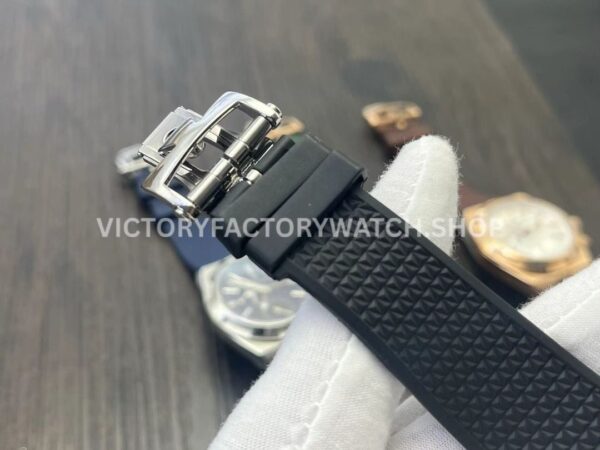 MKF Factory Vacheron Constantin Overseas Dual Time 7900V-110A-B546 Rubber Strap Black Dial (8) MKF Factory Vacheron Constantin Overseas Dual Time 7900V/110A-B546 41mm Rubber Strap Black Dial