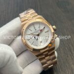 MKF Factory Vacheron Constantin Overseas Dual Time 7900V000R-B336 Rose Gold Silver Dial (5) MKF Factory Vacheron Constantin Overseas Dual Time 7900V/000R-B336 41mm Full Rose Gold Silver Dial