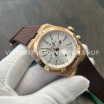 MKF Factory Vacheron Constantin Overseas Dual Time 7900V000R-B336 Rubber Strap Rose Gold Silver Dial (3) MKF Factory Vacheron Constantin Overseas Dual Time 7900/V000R-B336 41mm Rubber Strap Rose Gold Silver Dial