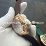 MKF Factory Vacheron Constantin Overseas Dual Time 7900V000R-B336 Rubber Strap Rose Gold Silver Dial (9) MKF Factory Vacheron Constantin Overseas Dual Time 7900/V000R-B336 41mm Rubber Strap Rose Gold Silver Dial