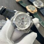 MKF Factory Vacheron Constantin Overseas Dual Time 7900V110A-B333 Leather Strap Silver Dial (3) MKF Factory Vacheron Constantin Overseas Dual Time 7900V/110A-B333 41mm Leather Strap Silver Dial
