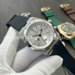 MKF Factory Vacheron Constantin Overseas Dual Time 7900V110A-B333 Rubber Strap Silver Dial (10) MKF Factory Vacheron Constantin Overseas Dual Time 7900V/110A-B333 41mm Rubber Strap Silver Dial
