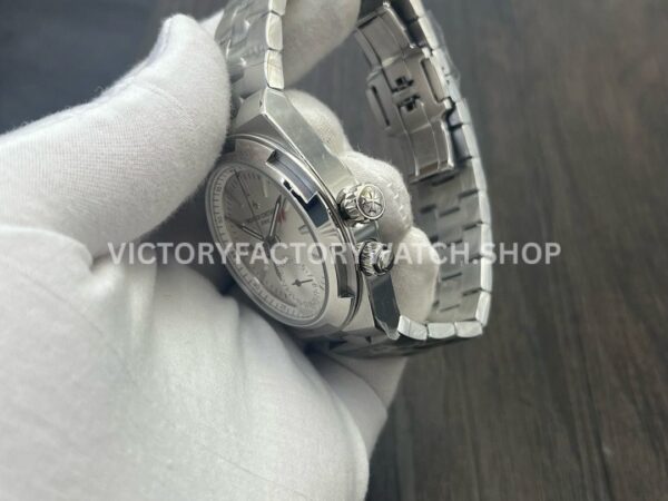 MKF Factory Vacheron Constantin Overseas Dual Time 7900V110A-B333 Silver Dial (8) MKF Factory Vacheron Constantin Overseas Dual Time 7900V/110A-B333 41mm Silver Dial