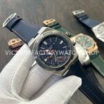 MKF Factory Vacheron Constantin Overseas Dual Time 7910V000T-B922 Canvas Strap Gray Blue Dial (5) MKF Factory Vacheron Constantin Overseas Dual Time 7910V/000T-B922 41mm Canvas Strap Gray Blue Dial