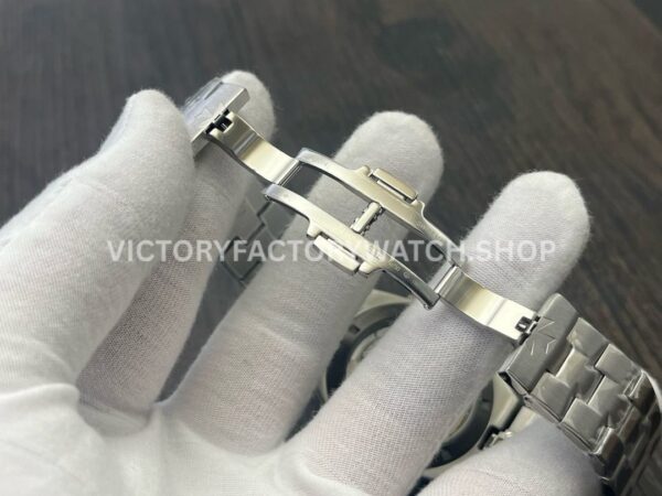 MKF Factory Vacheron Constantin Overseas Dual Time 7910V000T-B922 Gray Blue Dial (3) MKF Factory Vacheron Constantin Overseas Dual Time 7910V/000T-B922 41mm Gray Blue Dial