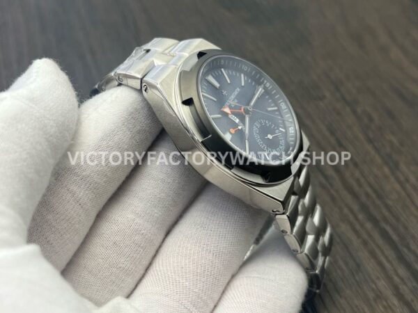 MKF Factory Vacheron Constantin Overseas Dual Time 7910V000T-B922 Gray Blue Dial (5) MKF Factory Vacheron Constantin Overseas Dual Time 7910V/000T-B922 41mm Gray Blue Dial