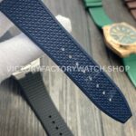 MKF Factory Vacheron Constantin Overseas Dual Time 7910V/000T-B922 41mm Rubber Strap Gray Blue Dial