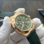 MKF Factory Vacheron Constantin Overseas Dual Time 7920V210R-B965 Leather Strap Rose Gold Green Dial (2) MKF Factory Vacheron Constantin Overseas Dual Time 7920V/210R-B965 41mm Leather Strap Rose Gold Green Dial