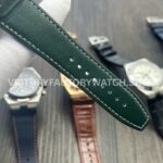 MKF Factory Vacheron Constantin Overseas Dual Time 7920V210R-B965 Leather Strap Rose Gold Green Dial (8) MKF Factory Vacheron Constantin Overseas Dual Time 7920V/210R-B965 41mm Leather Strap Rose Gold Green Dial