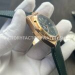 MKF Factory Vacheron Constantin Overseas Dual Time 7920V210R-B965 Leather Strap Rose Gold Green Dial (9) MKF Factory Vacheron Constantin Overseas Dual Time 7920V/210R-B965 41mm Leather Strap Rose Gold Green Dial