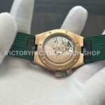 MKF Factory Vacheron Constantin Overseas Dual Time 7920V210R-B965 Rubber Strap Rose Gold Green Dial (6) MKF Factory Vacheron Constantin Overseas Dual Time 7920V/210R-B965 41mm Rose Gold Rubber Strap Green Dial
