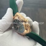 MKF Factory Vacheron Constantin Overseas Dual Time 7920V210R-B965 Rubber Strap Rose Gold Green Dial (7) MKF Factory Vacheron Constantin Overseas Dual Time 7920V/210R-B965 41mm Rose Gold Rubber Strap Green Dial