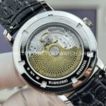 MKS Factory Vacheron Constantin Traditionnelle Complete Calendar 4010T/000P-B345 41mm White Gold Black Leather Strap Silver Dial